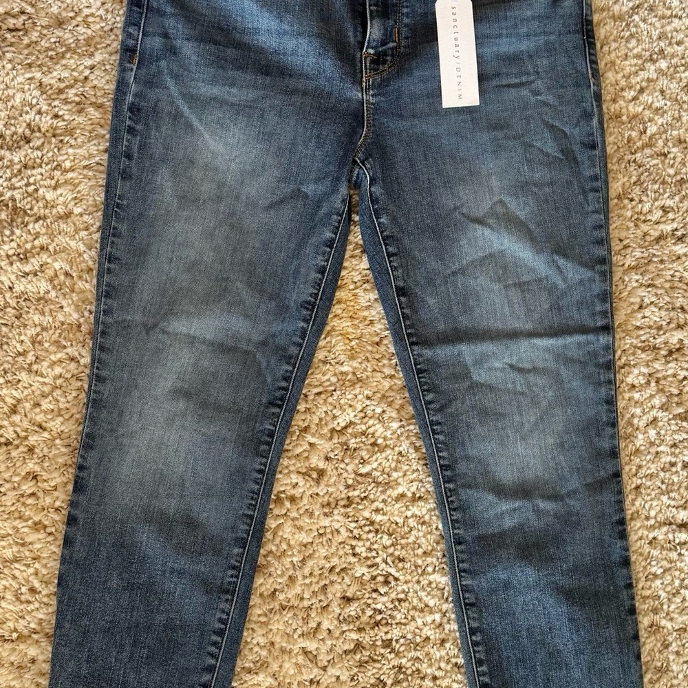 Sanctuary Blue Jeans with Classic Fit - Picture 5 of 7